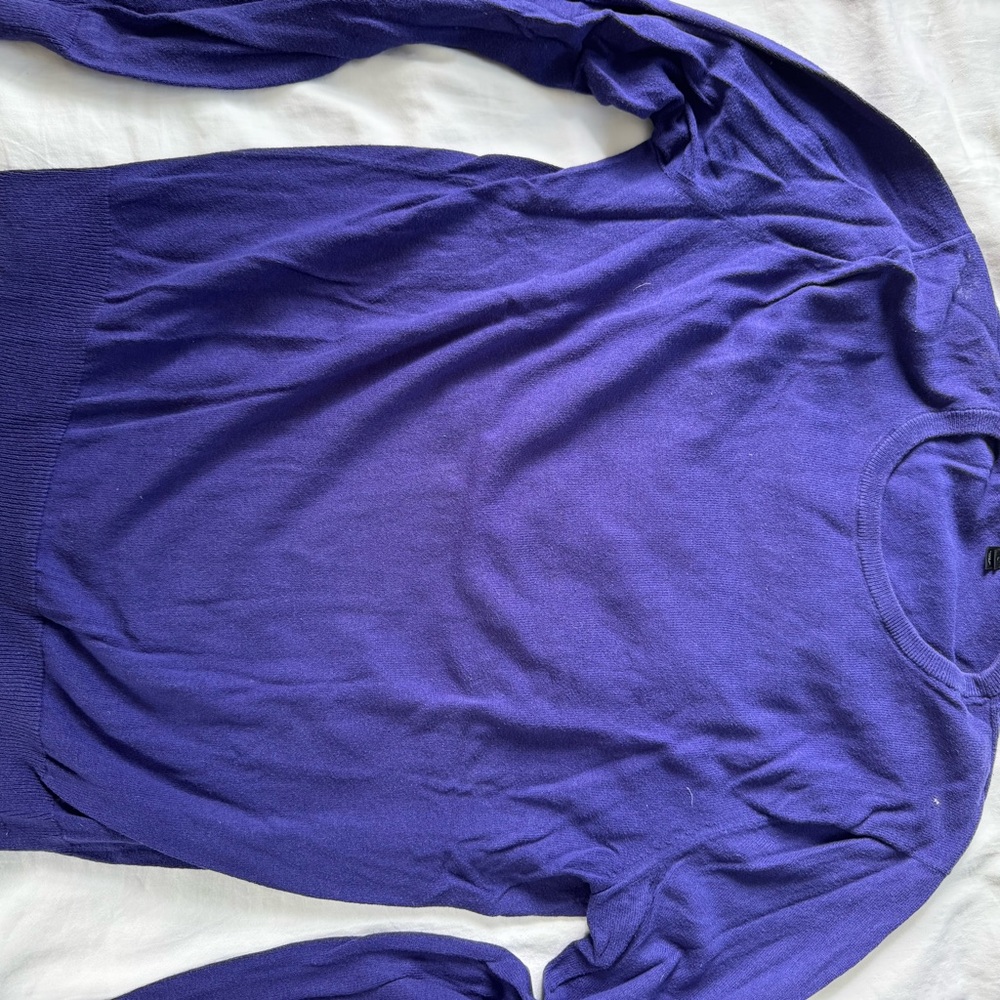 J. Crew Violet Knit Top